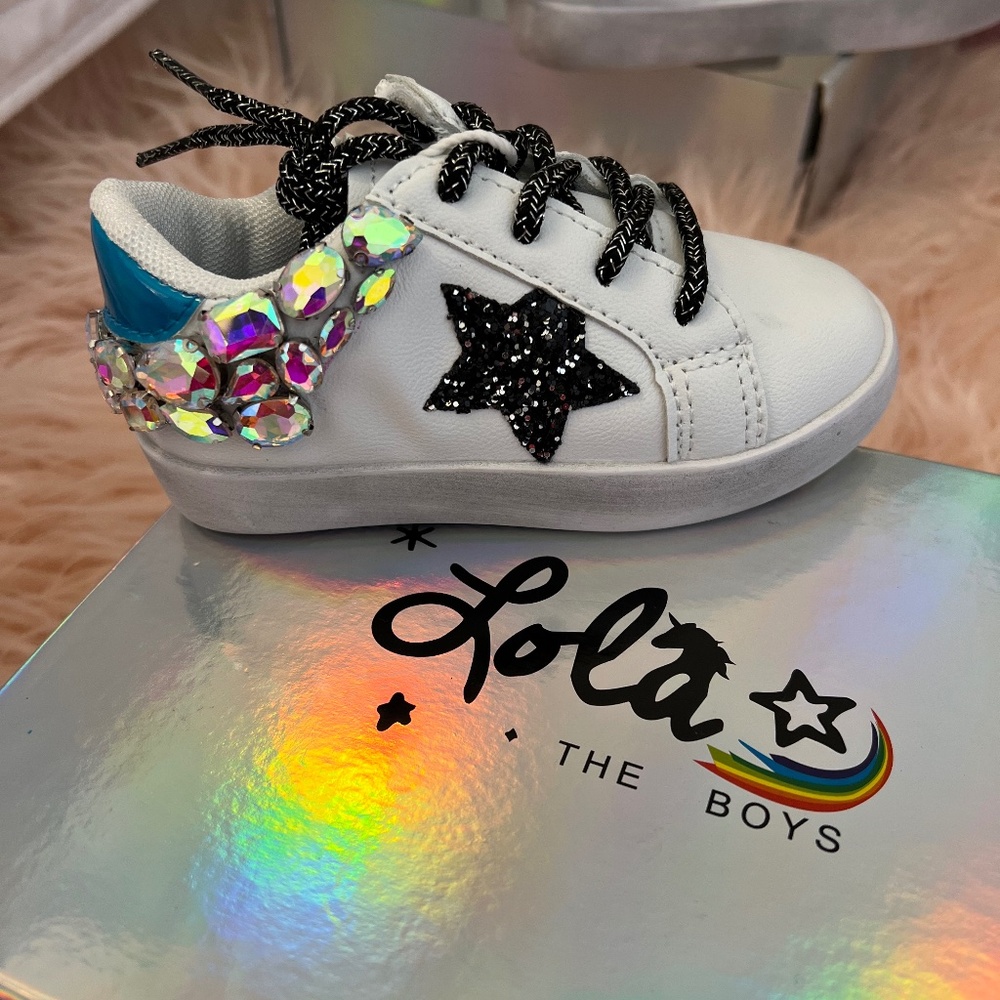 Lola and the Boys toddler sneakers